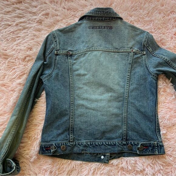 BCBG Denim Jean Jacket 🌺 small 🌺 - Picture 7 of 10
